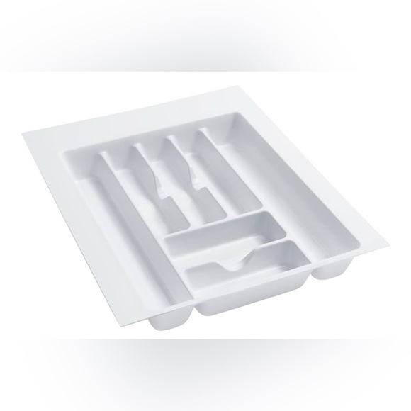 Rev-A-Shelf - CT-3W-52 - Large White Cutlery Tray Drawer Insert - Picture 1 of 7